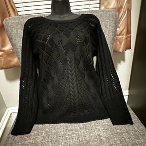Black dressy sweater